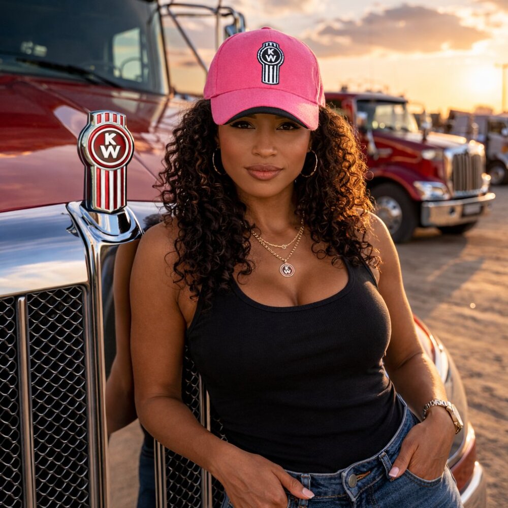 Kenworth Pink Adjustable Baseball Cap – NWOT